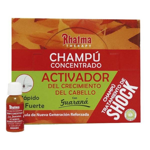 Champu Concentrado Activador con Guarana 30 ml | Rhatma - Dietetica Ferrer