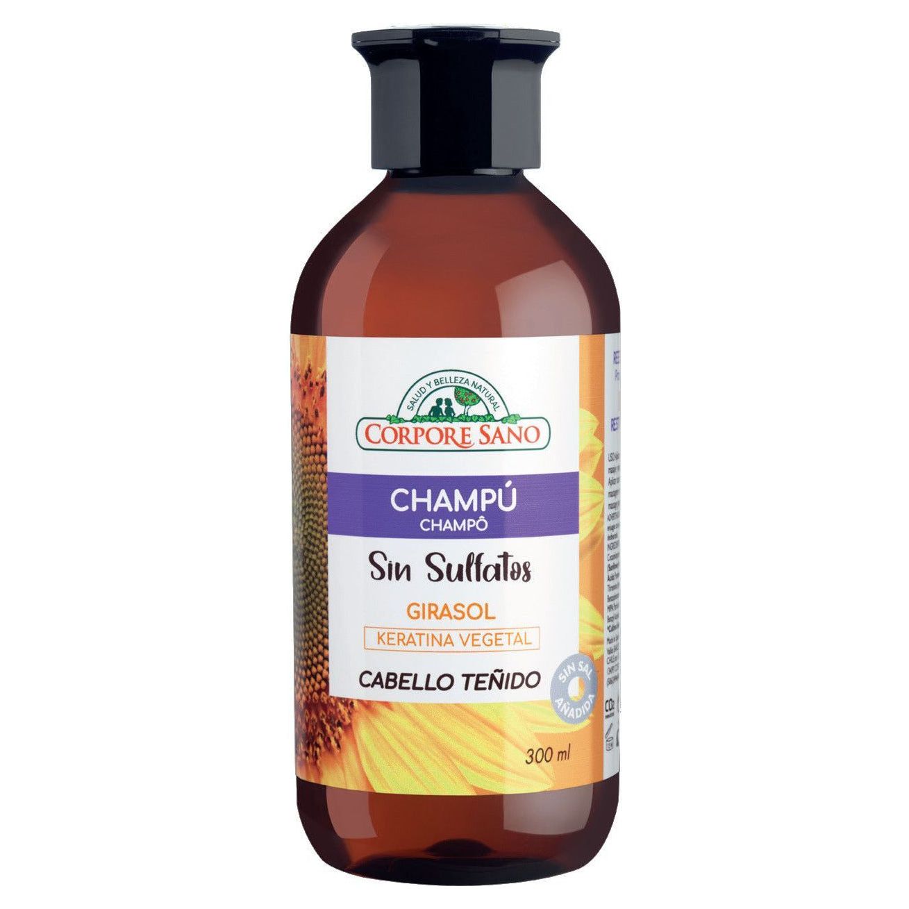 Champú de Girasol 300 ml | Corpore Sano - Dietetica Ferrer