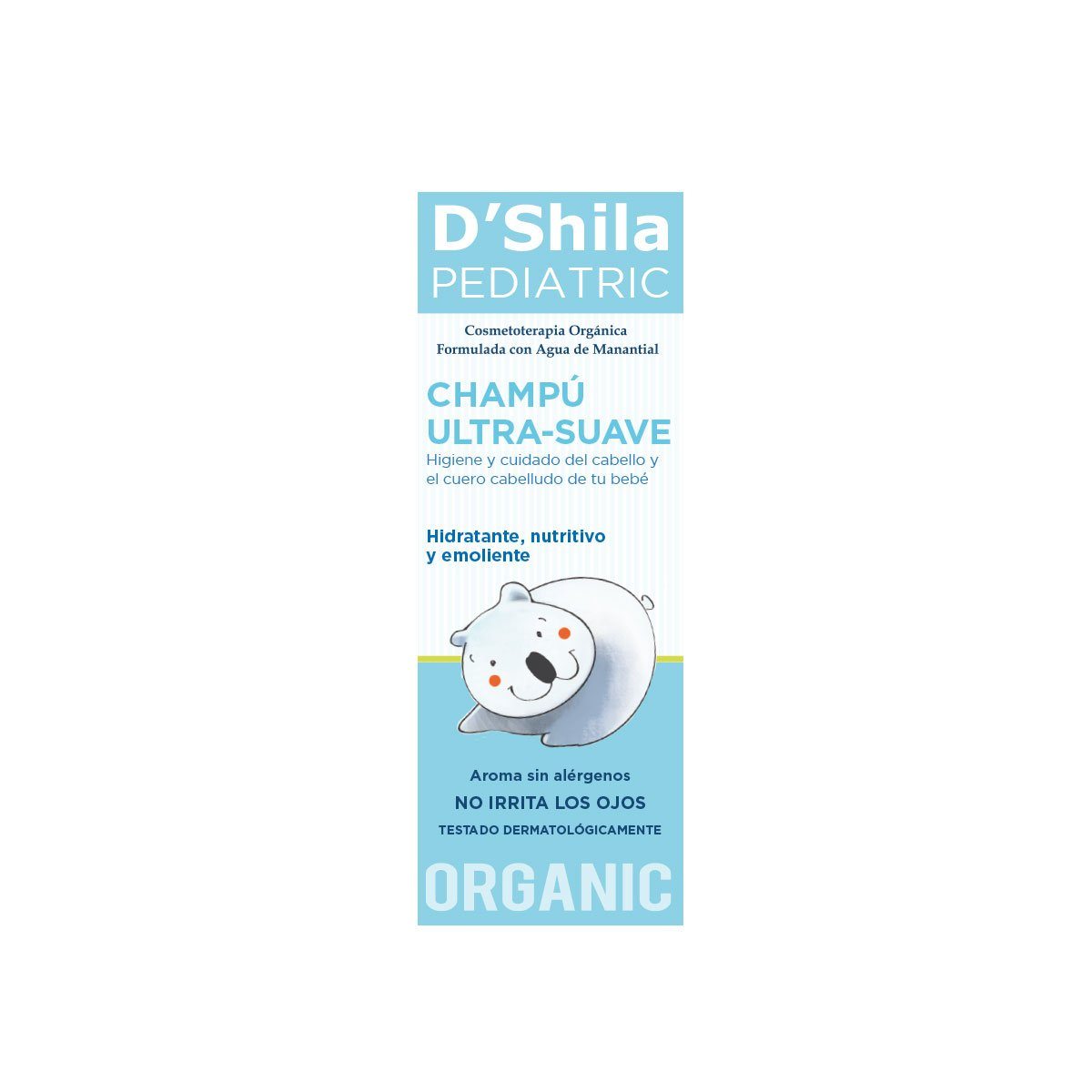 Champu Ultrasuave 100 ml | DShila Pediatric - Dietetica Ferrer