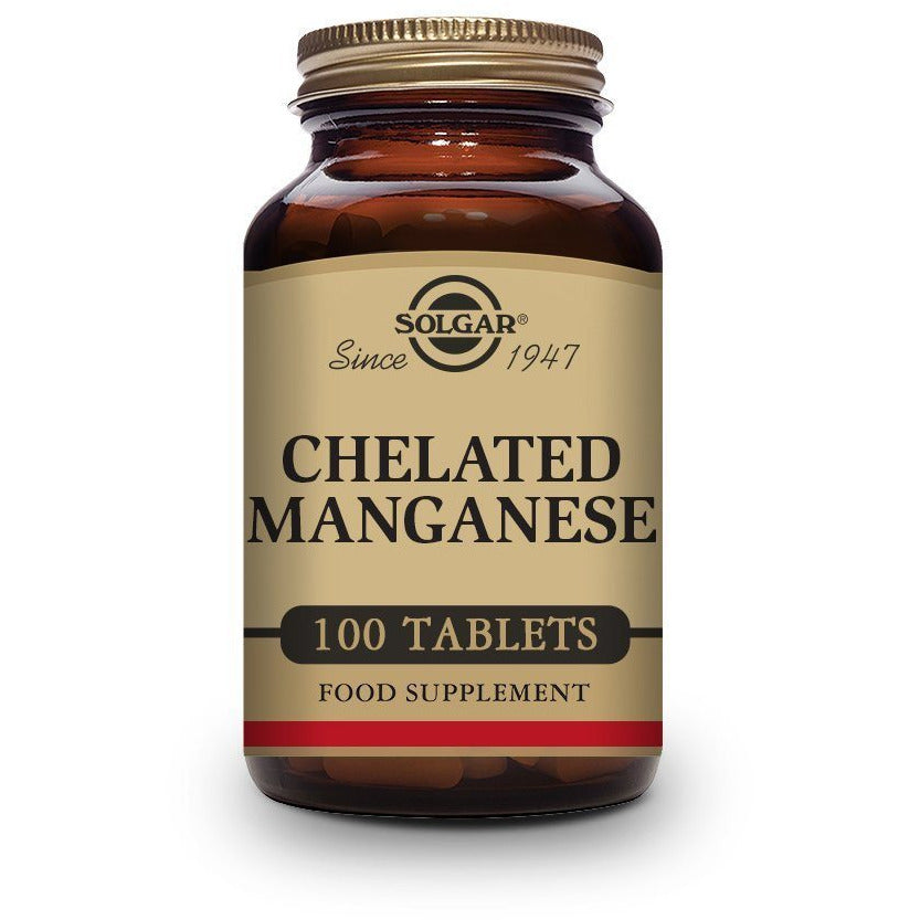 Chelated Magnesium 100 Comprimidos | Solgar - Dietetica Ferrer
