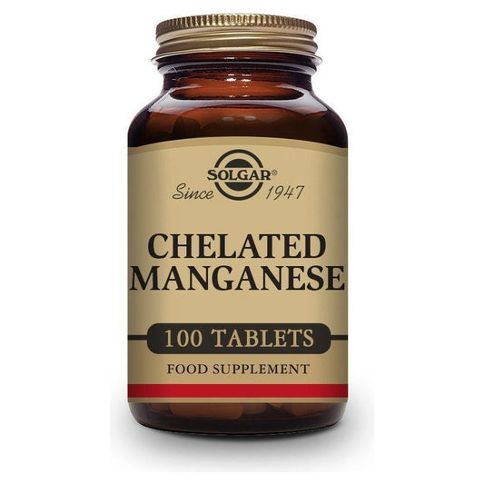 Chelated Magnesium 100 Comprimidos | Solgar - Dietetica Ferrer