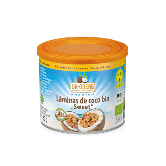 Chips de Coco Bio 160 gr | Dr Goerg - Dietetica Ferrer