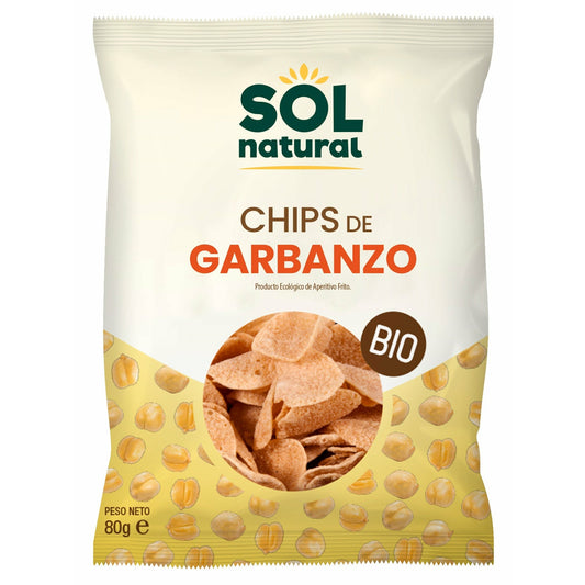 Chips de Garbanzo Bio 80 gr | Sol Natural - Dietetica Ferrer