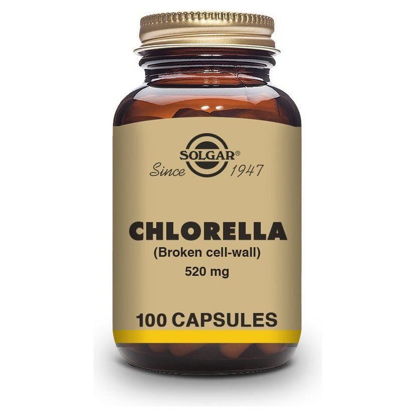 Chlorella 520 Mg 100 Capsulas | Solgar - Dietetica Ferrer