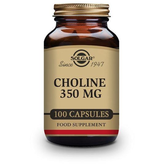 Choline 350 Mg 100 Capsulas | Solgar - Dietetica Ferrer