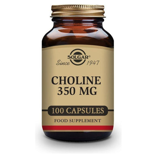 Choline 350 Mg 100 Capsulas | Solgar - Dietetica Ferrer