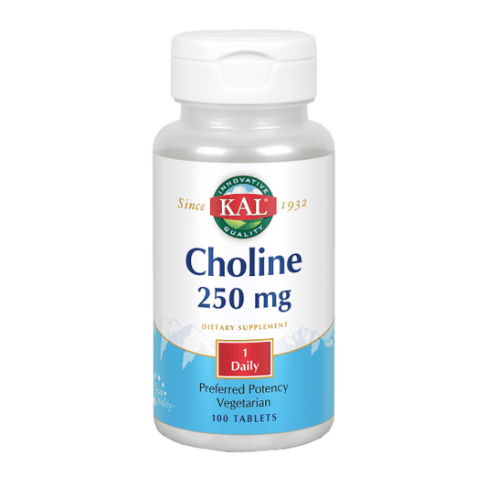 Choline 250 Mg 100 Comprimidos | KAL - Dietetica Ferrer