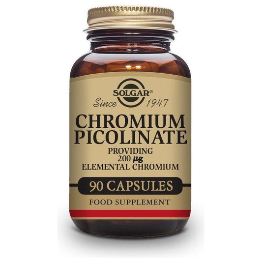 Chromium Picolinate 200 µg | 90 Capsulas | Solgar - Dietetica Ferrer