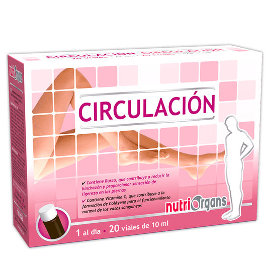 Nutriorgans Circulacion 20 Viales | Tongil - Dietetica Ferrer