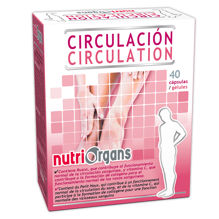 Nutriorgans Circulacion 40 Capsulas | Tongil - Dietetica Ferrer
