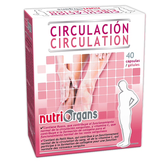 Nutriorgans Circulacion 40 Capsulas | Tongil - Dietetica Ferrer