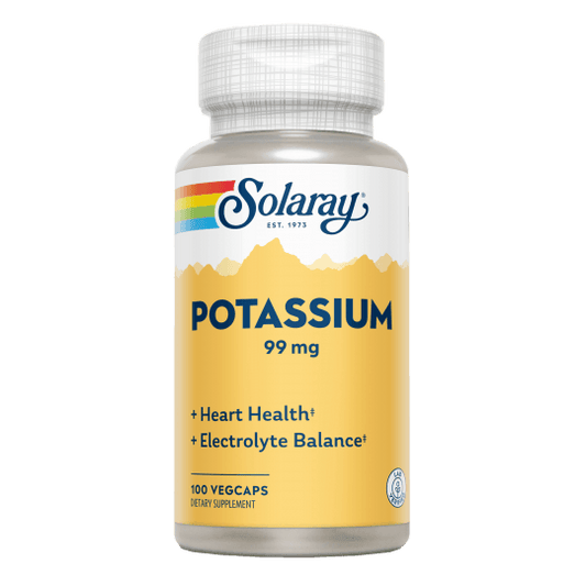 Citrate Potassium 99 mg 60 Capsulas | Solaray - Dietetica Ferrer