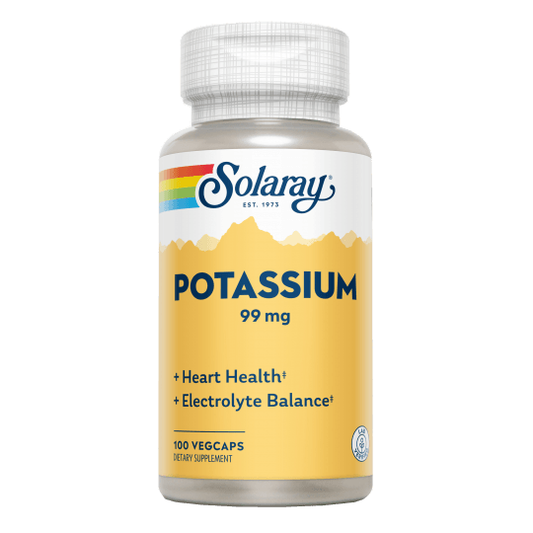 Citrate Potassium 99 mg 60 Capsulas | Solaray - Dietetica Ferrer