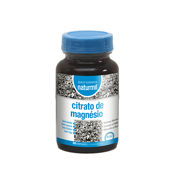 Citrato de Magnesio 60 Comprimidos | Naturmil - Dietetica Ferrer