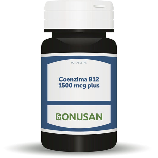 Coenzima B12 1500 mcg Plus 90 Tabletas | Bonusan - Dietetica Ferrer