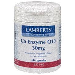 Co Enzima Q10 30mg 60 Capsulas | Lamberts - Dietetica Ferrer