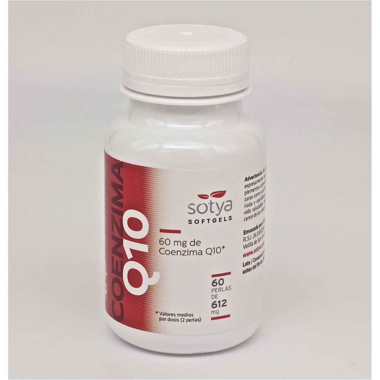 Coenzima Q10 30 mg 60 Perlas | Sotya - Dietetica Ferrer