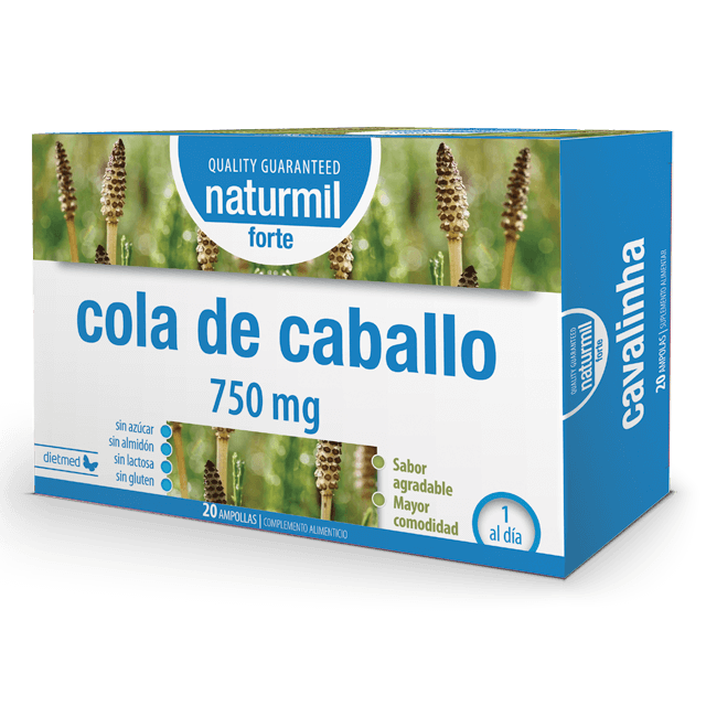 Cola de Caballa Forte 20 Ampollas | Naturmil - Dietetica Ferrer