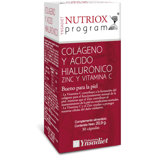 Colágeno + Ácido Hialurónico 30 cápsulas | Ynsadiet - Dietetica Ferrer