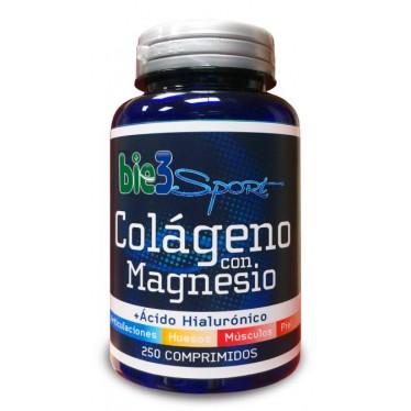 Colageno con Magnesio + Acido Hialuronico 250 Comprimidos | Bio3 - Dietetica Ferrer