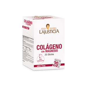 Colageno Magnesio Fresa 20 Sticks | Ana Maria Lajusticia - Dietetica Ferrer