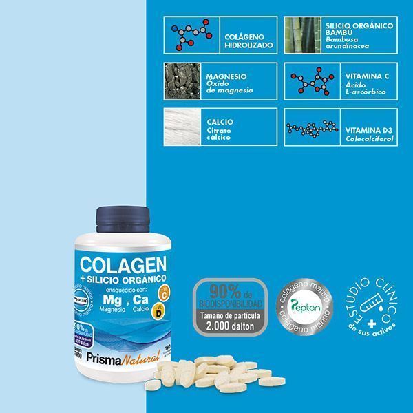 Colageno Marino con Silicio Comprimidos | Prisma Natural - Dietetica Ferrer