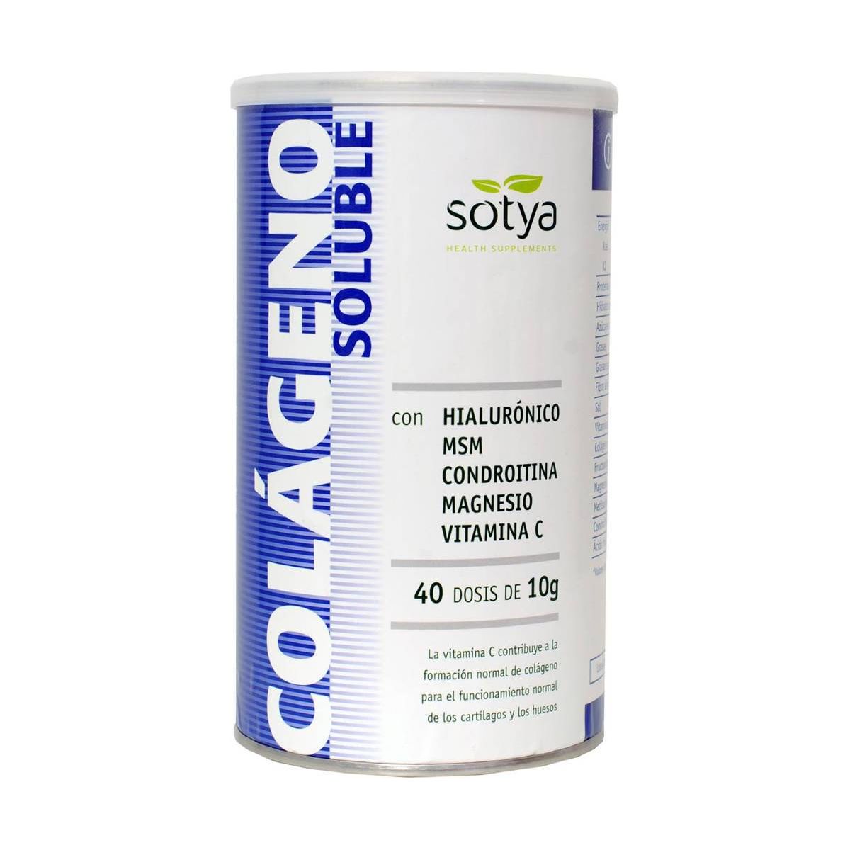 Colageno Soluble 400 gr | Sotya - Dietetica Ferrer