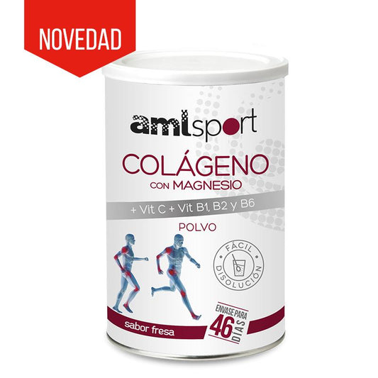 Colageno Vitamina B1 B2 B6 Magnesio Polvo 350 gr | AML Sport - Dietetica Ferrer