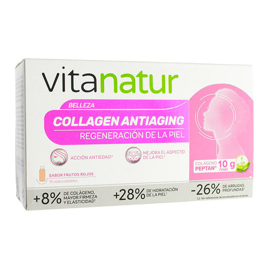 Collagen Antiaging 10 Ampollas | Vitanatur - Dietetica Ferrer