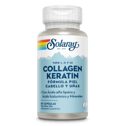 Collagen Keratin 60 Capsulas | Solaray - Dietetica Ferrer
