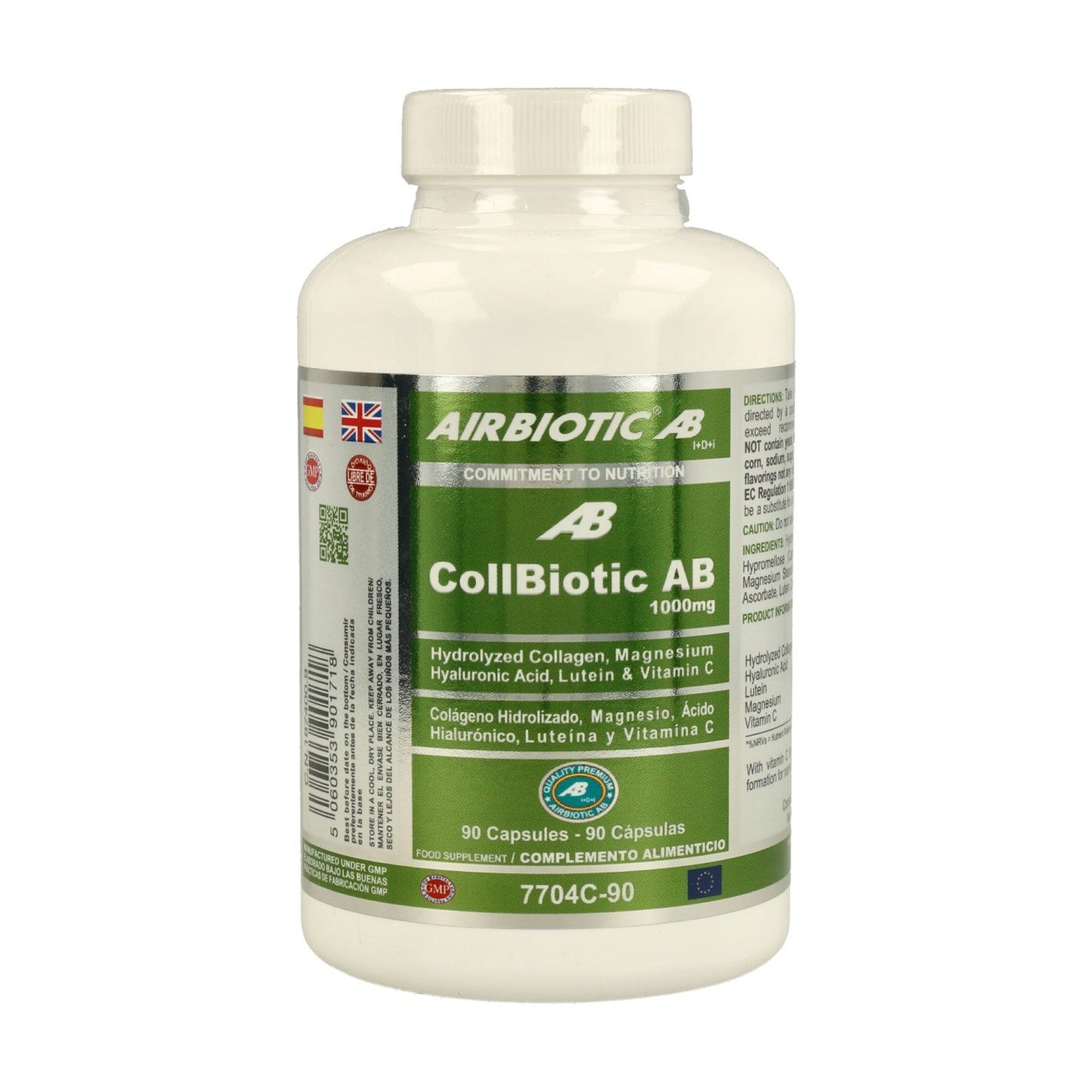 Collbiotic 1000 mg 90 Capsulas | Airbiotic AB - Dietetica Ferrer