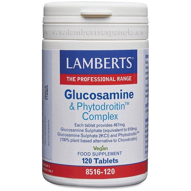 Complejo de Glucosamina y Fitodritina 120 Comprimidos | Lamberts - Dietetica Ferrer