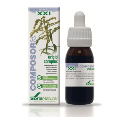 Composor 32 Uricid Complex 50 ml | Soria Natural - Dietetica Ferrer