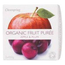 Compota Manzana y Ciruela Bio 2 Unidades | Clearspring - Dietetica Ferrer
