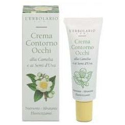 Contorno de Ojos a La Camelia y Semillas de Uva 15 ml | L’Erbolario - Dietetica Ferrer