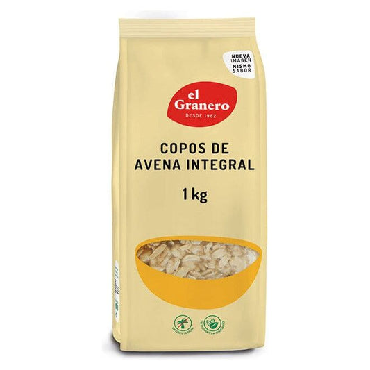 Copos de Avena Integral 1 Kg | El Granero Integral - Dietetica Ferrer