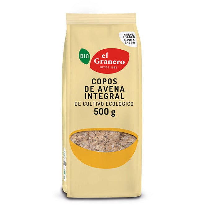 Copos de Avena Integral Bio | El Granero Integral - Dietetica Ferrer
