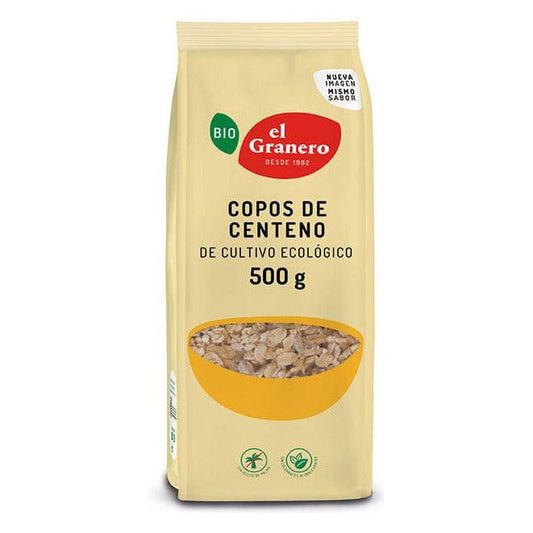 Copos de Centeno Bio 500 gr | El Granero Integral - Dietetica Ferrer