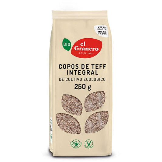 Copos de Teff Bio 250 gr | El Granero Integral - Dietetica Ferrer