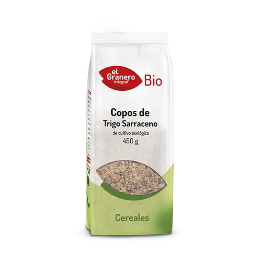 Copos de Trigo Sarraceno Bio 450 gr | El Granero Integral - Dietetica Ferrer