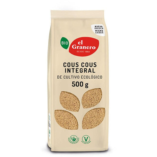 Cous Cous de Espelta Integral Bio 500 gr | El Granero Integral - Dietetica Ferrer