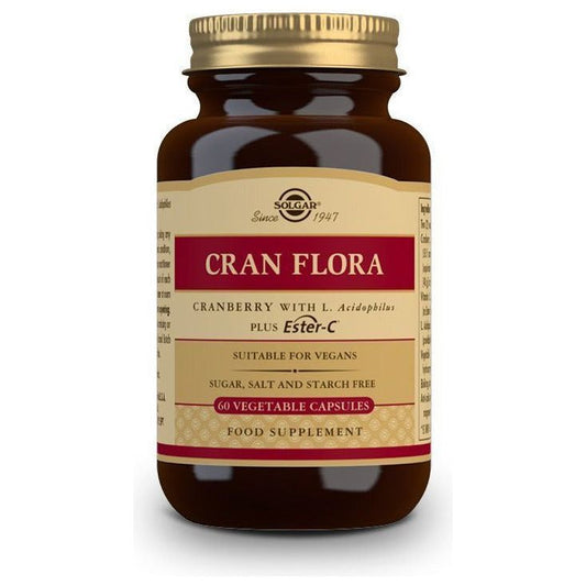 Cran Flora 60 Capsulas | Solgar - Dietetica Ferrer