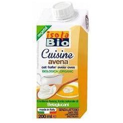 Crema Cuisine Avena Bio 200 ml | Isola Bio - Dietetica Ferrer