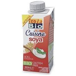 Crema Cuisine Soya Bio 200 ml | Isola Bio - Dietetica Ferrer