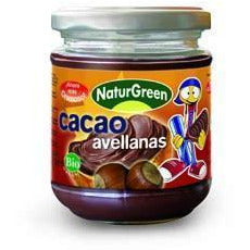 Crema de Cacao Avellanas Sin Leche Bio 200 gr | Naturgreen - Dietetica Ferrer