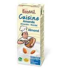 Crema de Cocina Almendras Bio 200 ml | Ecomil - Dietetica Ferrer