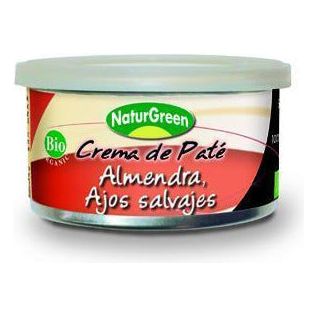 Crema de Pate de Almendras Ajos Bio 130 gr | Naturgreen - Dietetica Ferrer