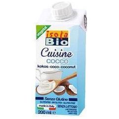 Crema para Cocinar de Coco Bio 200 ml | Isola Bio - Dietetica Ferrer