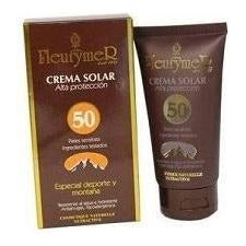 Crema Solar Facial SPF 50 Montaña 80 ml | Fleurymer - Dietetica Ferrer