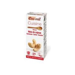Crema Vegetal Cuisine de Anacardo Bio 200 ml | Ecomil - Dietetica Ferrer
